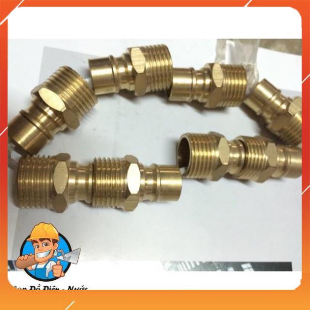 [Không rỉ sét] Đầu răng Thau nối máy giặt