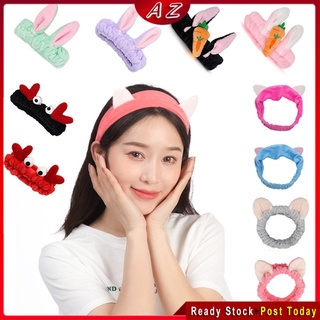 Băng Đô Rửa Mặt Hình Động Vật Dễ Thương Phong Cách Hàn Quốc Cho Nữ