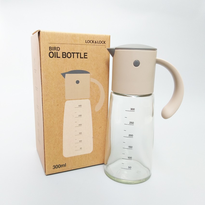 [Lock&Lock] Bình rót dầu Bird Oil Bottle LLG706 300ML nắp tự động,  có chia vạch | BigBuy360 - bigbuy360.vn