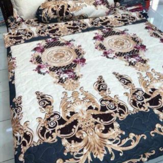 Bộ ga, gối chăn hè poly cotton