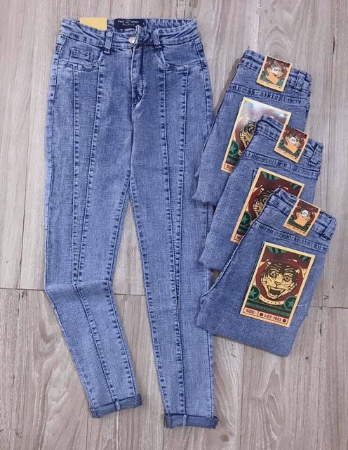 [Mã WASTMAY giảm 15% tối đa 30K đơn 150K] Quần Jean Nữ_ 2 Gân Siêu Hót [có video và ảnh thật | BigBuy360 - bigbuy360.vn