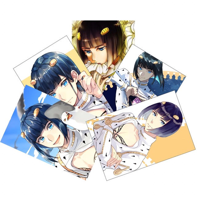 Sét 6 poster anime jojo no kimyou na bouken khổ 20 x30cm