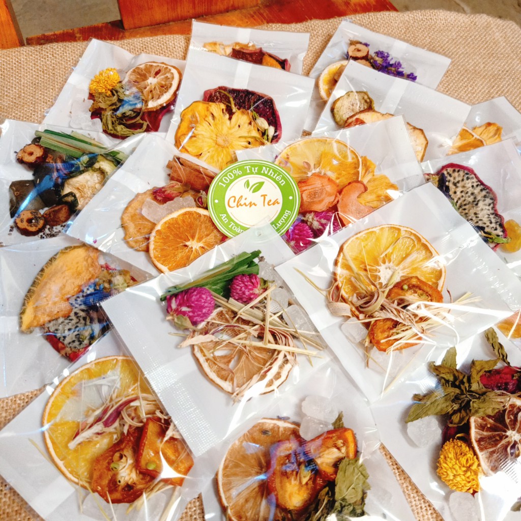 Chin Tea- 💥 SÉT ĐỦ 14 VỊ TRÀ DETOX GÓI NHỎ