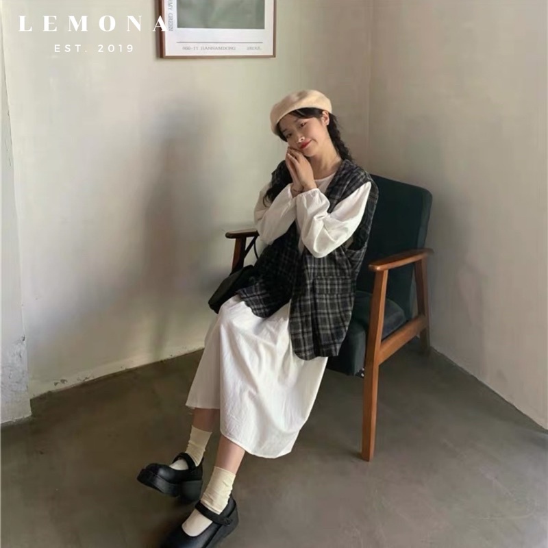HÀNG CÓ SẴN | VÁY ĐẦM BABYDOLL DÁNG DÀI ULZZANG
