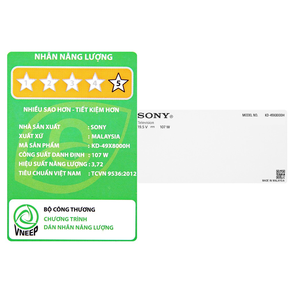 Android Tivi Sony 4K 49 inch KD-49X8000H | BigBuy360 - bigbuy360.vn