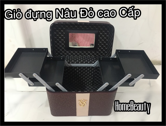 Giỏ Nâu Đỏ Cao Cấp