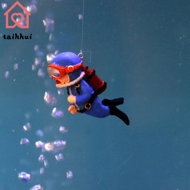 Đồ Trang Trí Hồ Cá Hình Thợ Lặn
