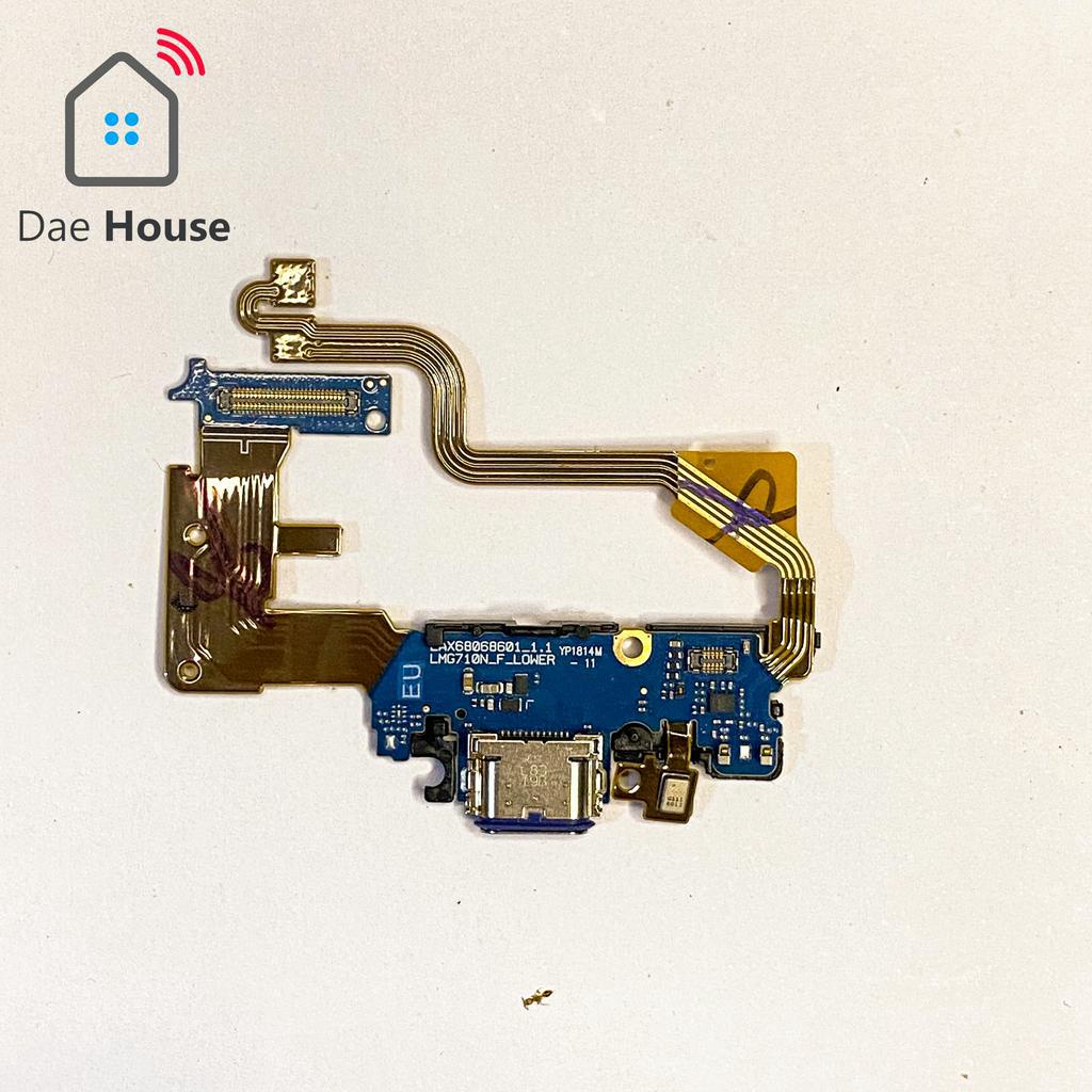 Cụm chân sạc, bo sạc zin bóc mãy LG G7 ThinQ mã KR, EU dùng cho máy Hàn Quốc, máy Quốc Tế