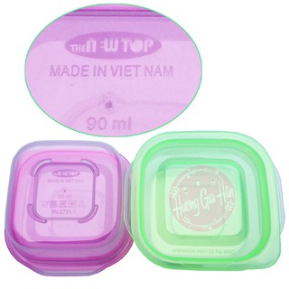 Hộp nhựa 90ml