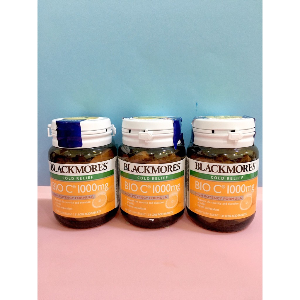 Vien Uống Bổ Sung Vitamin C Blackmores Bio C 1000mg Hộp 31 Vien Thực Phẩm Bảo Vệ Sức Khỏe Shopee Việt Nam