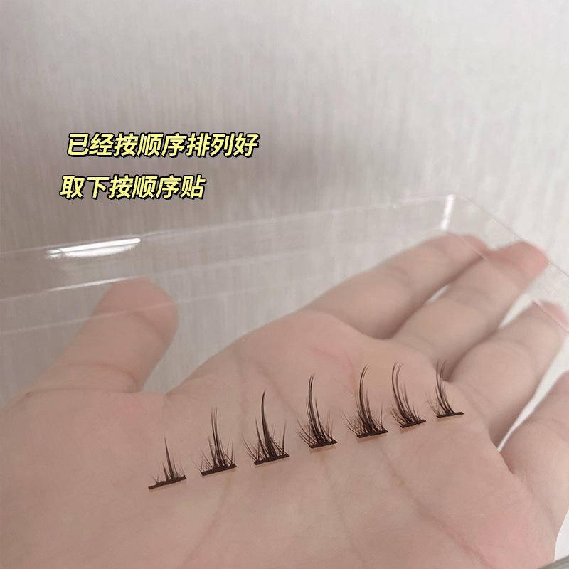 Lông Mi Giả Hình Chữ A Với Đuôi Cá Trang Điểm Cá Tính