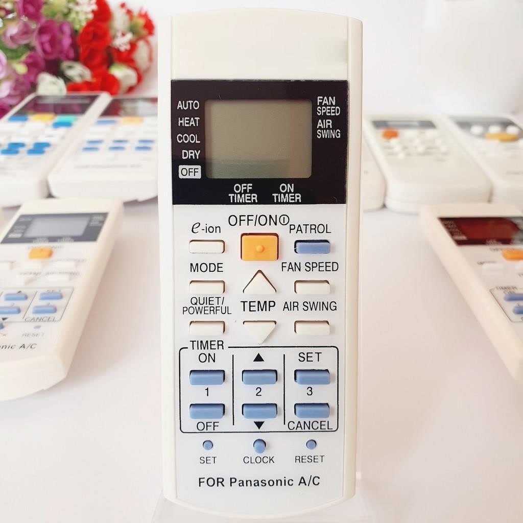Remote máy lạnh panasonic - Điều khiển điều hòa Panasonic hàng loại 1, bảo hành 1 đổi 1 30 ngày