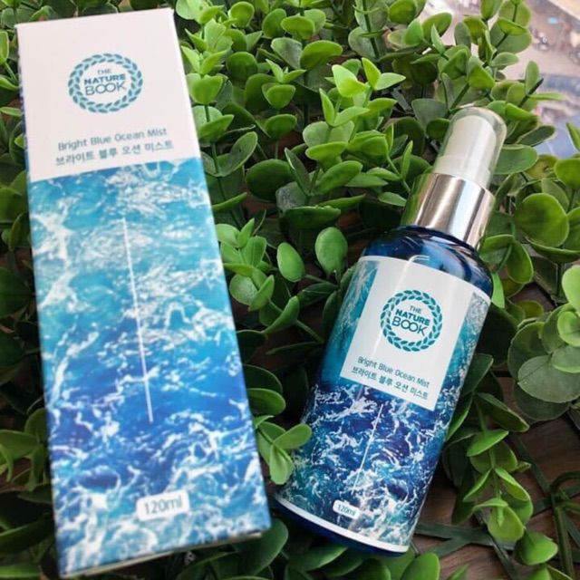 Xịt Khoáng The Nature Book Bright Blue Ocean Mist120ml