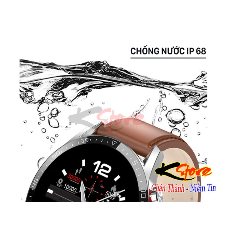 freeship Đồng hồ thông minh Nam, Microwear L13 smart watch thể thao kiểu dáng Xiaomi chống nước giá rẻ mặt tròn dây thép