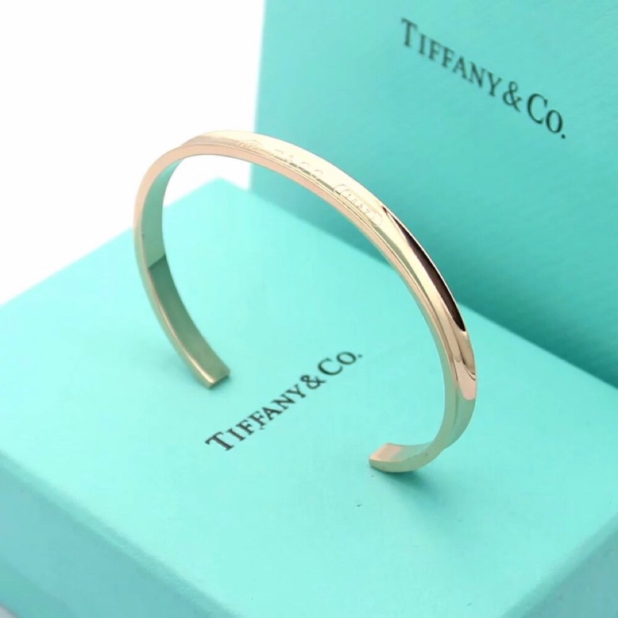 Vòng Đeo Tay Mạ Bạc 925 Tiffany 1837 Thời Trang Cho Nam Nữ