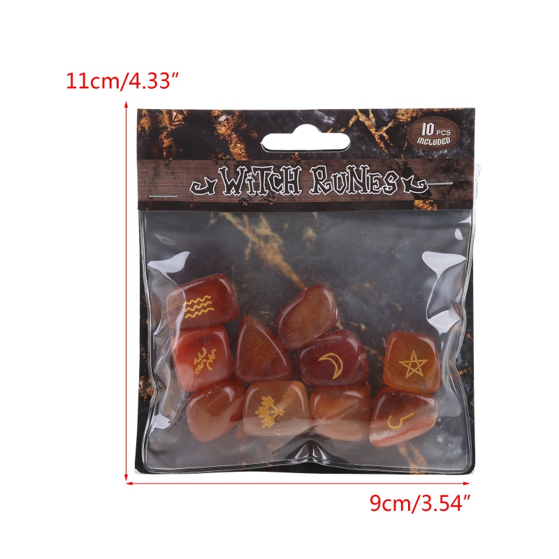 Bộ Đá Chạy Bằng Năng Lượng Tự Nhiên Khắc Chữa Lành Sức Khỏe