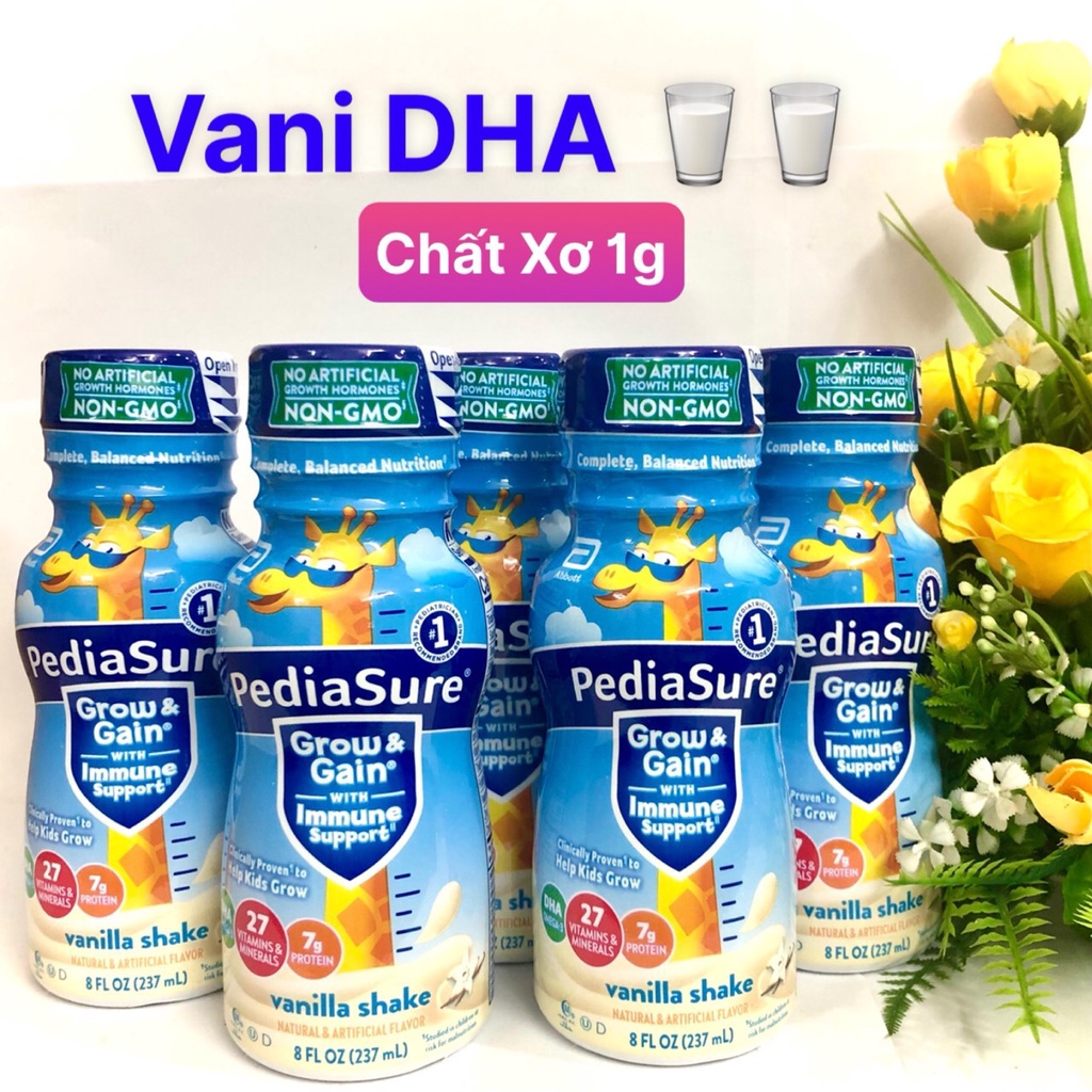 Sữa Nước Pediasure Vani Mỹ cho Bé 1 - 13 tuổi [Date 8/2023]