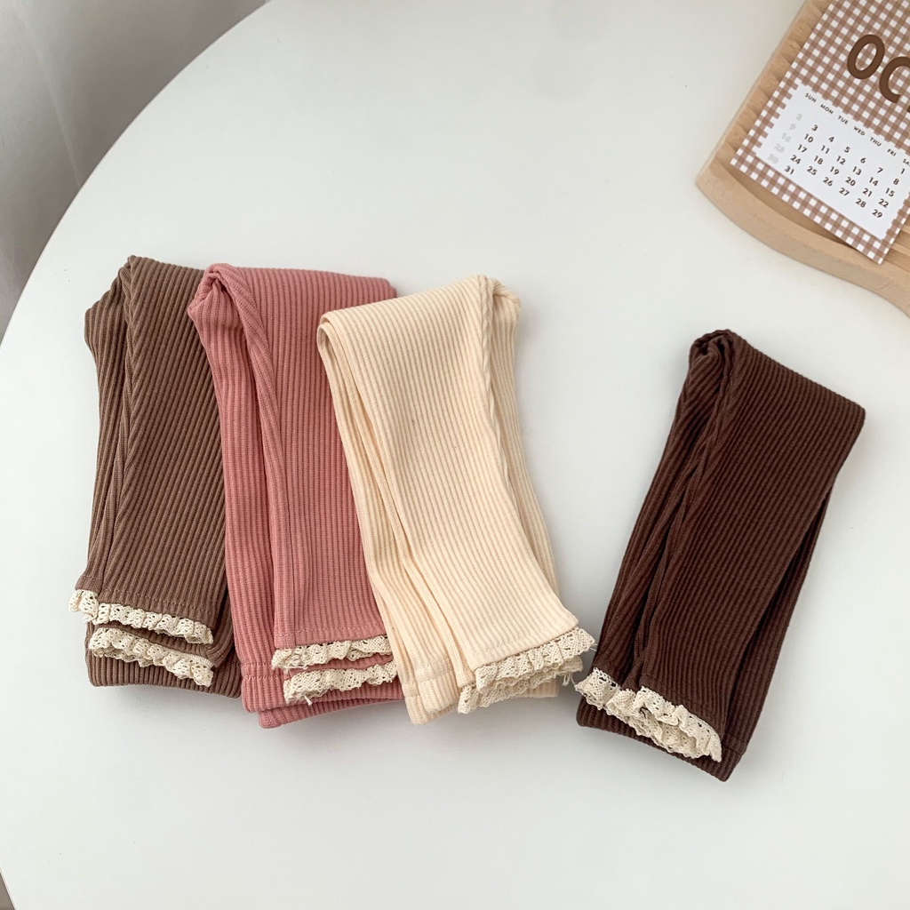 Quần dài ren công chúa cho bé gái sơ sinh