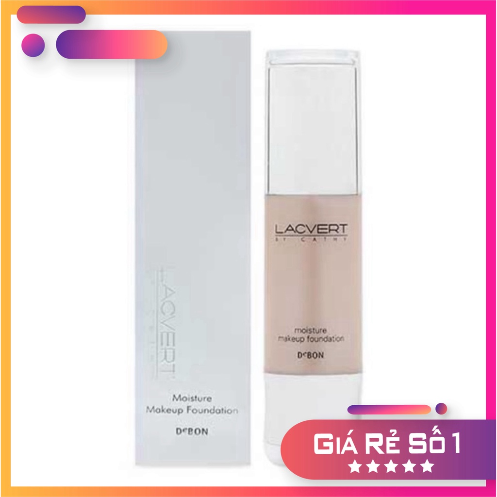 Chính hãng Kem trang điểm Lacvert Moisture Make Up Foundation