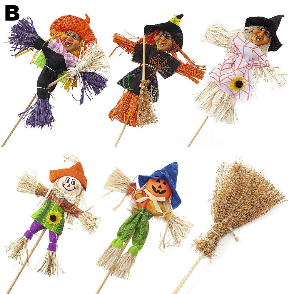 JANE Set 6 Bù Nhìn Hoạt Hình Trang Trí Halloween