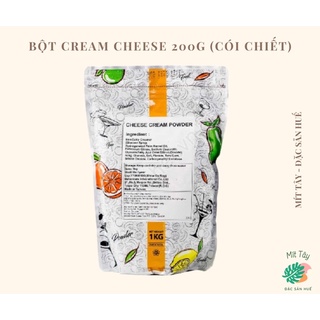 Bột Cream Cheese 200G - Bột Kem Phô Mai Eurodeli, Cream Cheese Powder - Mít Tây