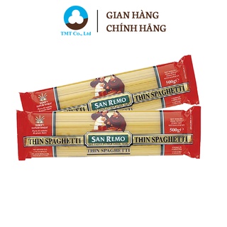 Mì ý spaghetti Sợi Mảnh San Remo 500g No.4
