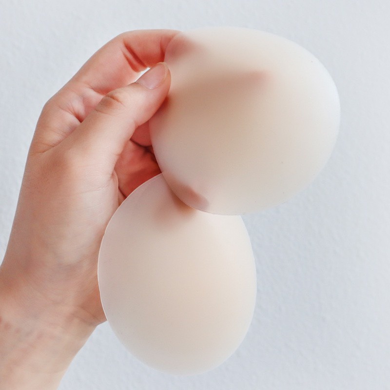 1 Đôi Dán Nhũ Hoa Silicon Tàng Hình Siêu Mỏng Không Lộ