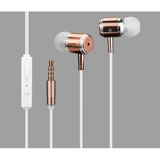 Tai nghe nhét tai cao cấp ROCK R120 (màu Vàng Gold)