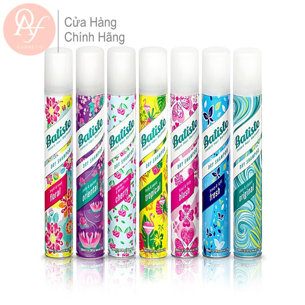 Dầu Gội Khô Batiste - Dành Cho Tóc Dầu, Không Cần Dùng Nước