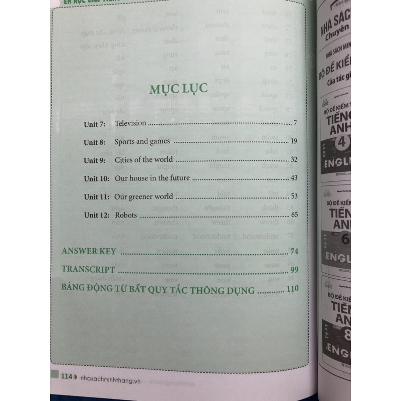 Sách - Em học giỏi tiếng anh lớp 6 (Combo 2 tập)