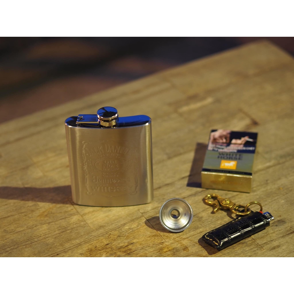 BÌNH ĐỰNG RƯỢU Thép không gỉ Full Box - OWL Store
