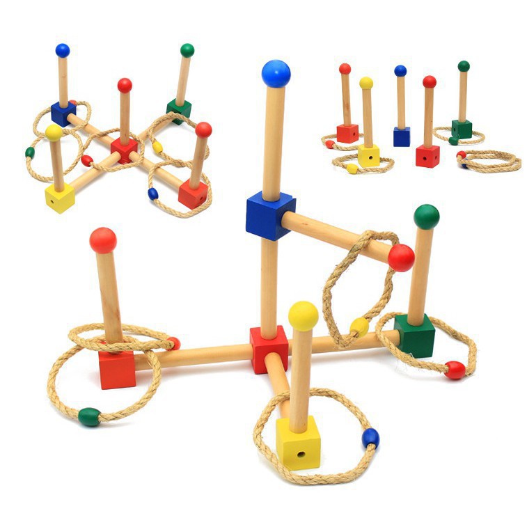 Ném vòng - giáo cụ Montessori (Throw ring)