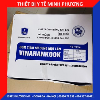 Bơm tiêm 1 lần Vinahankook 10ml
