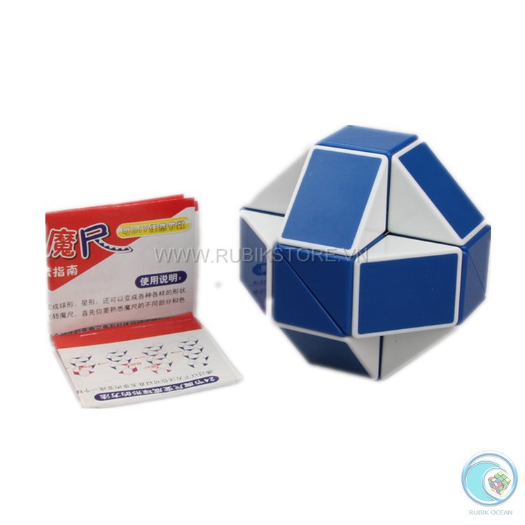 Đồ chơi Rubik rắn ShengShou Wind Twist Puzzle xanh - Rubik Ocean