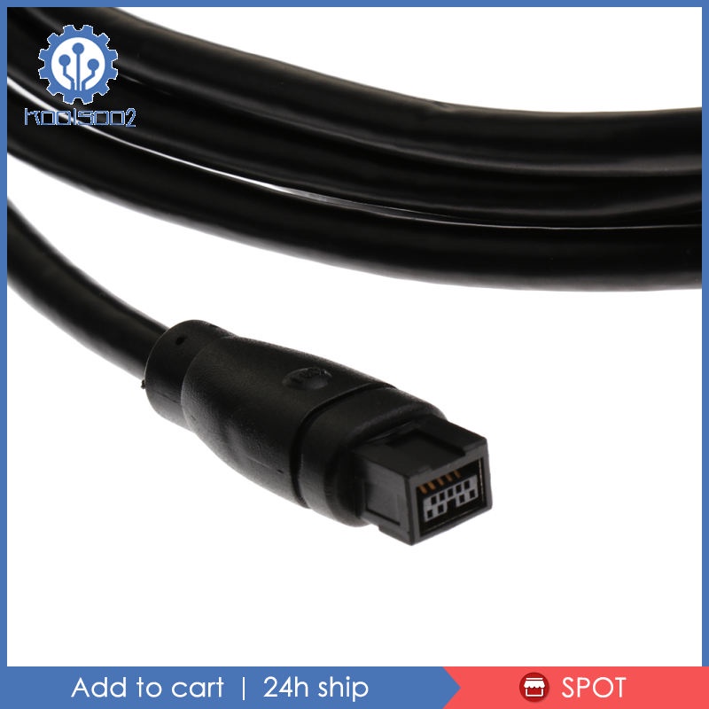 Cáp ChuyểN ĐổI Firewire 800 1394b 9-Pin Sang 9-Pin 800 Mbps Koolsoo2