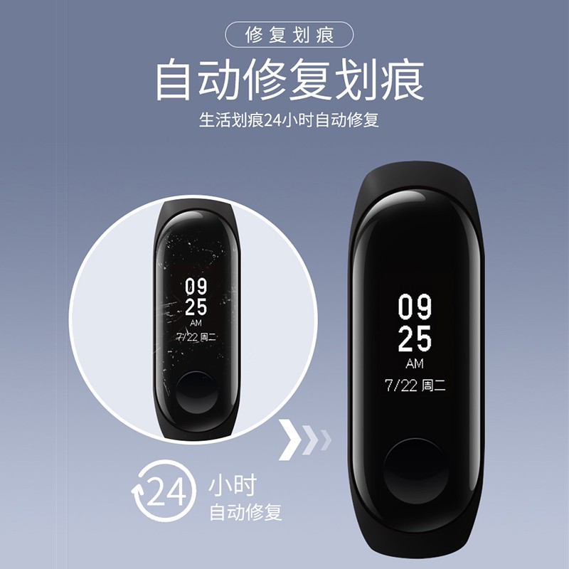 Kính Cường Lực Bảo Vệ Màn Hình Điện Tử Xaiomi Mi Band 5 Nfc 4 3