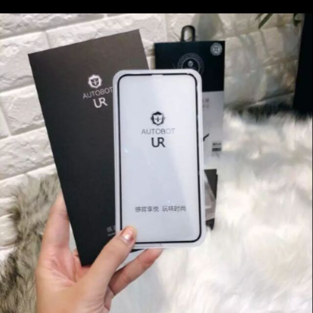 [Mã ELFLASH5 giảm 20K đơn 50K] Kính cường lực autobot UR iphone xs max 6.5 inch