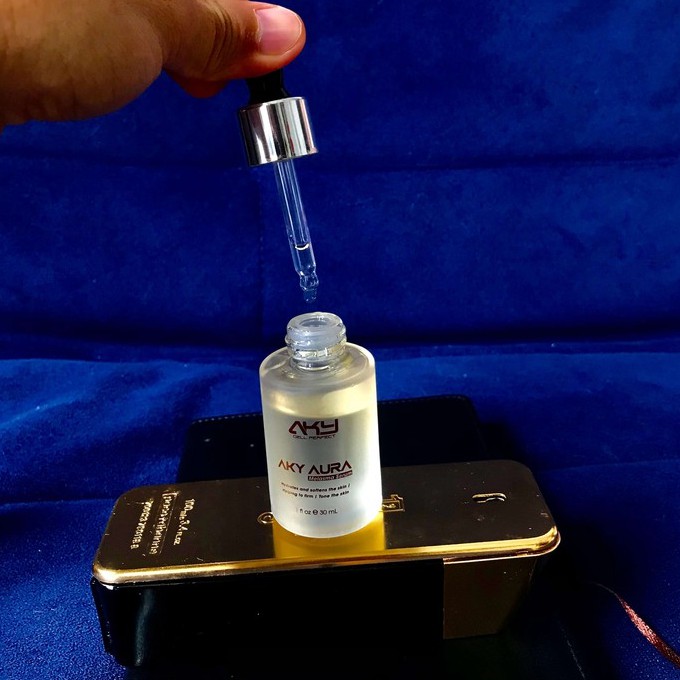 Serum AKY AURA hỗ trợ hết nám tàn nhang, giúp da trắng sáng tự nhiên