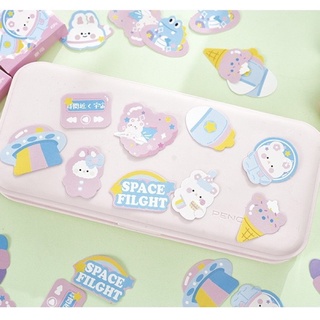 Hộp 45 sticker gấu cute
