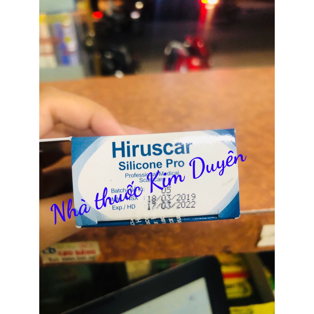 Hiruscar Silicone Pro: Giải pháp xử lý Sẹo Chuyên nghiệp