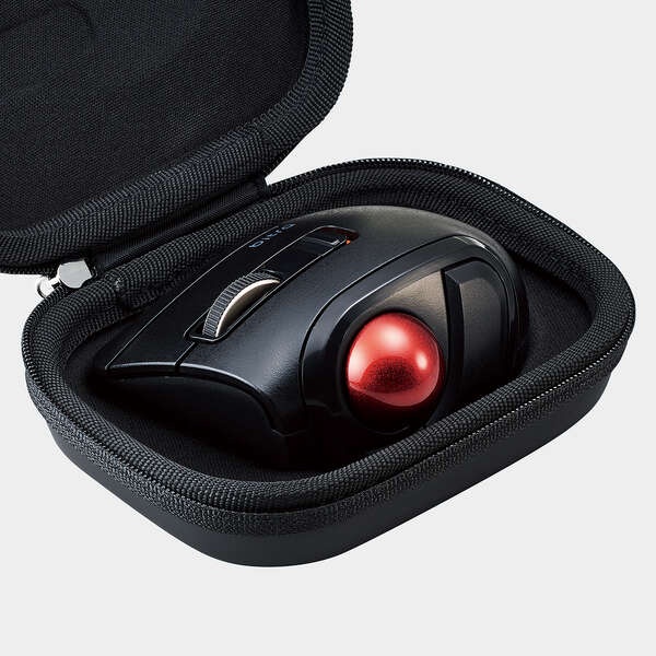 Chuột Bi Không Dây Yên Tĩnh Elecom Bitra Trackball M-MT1DRSBK Chính Hãng