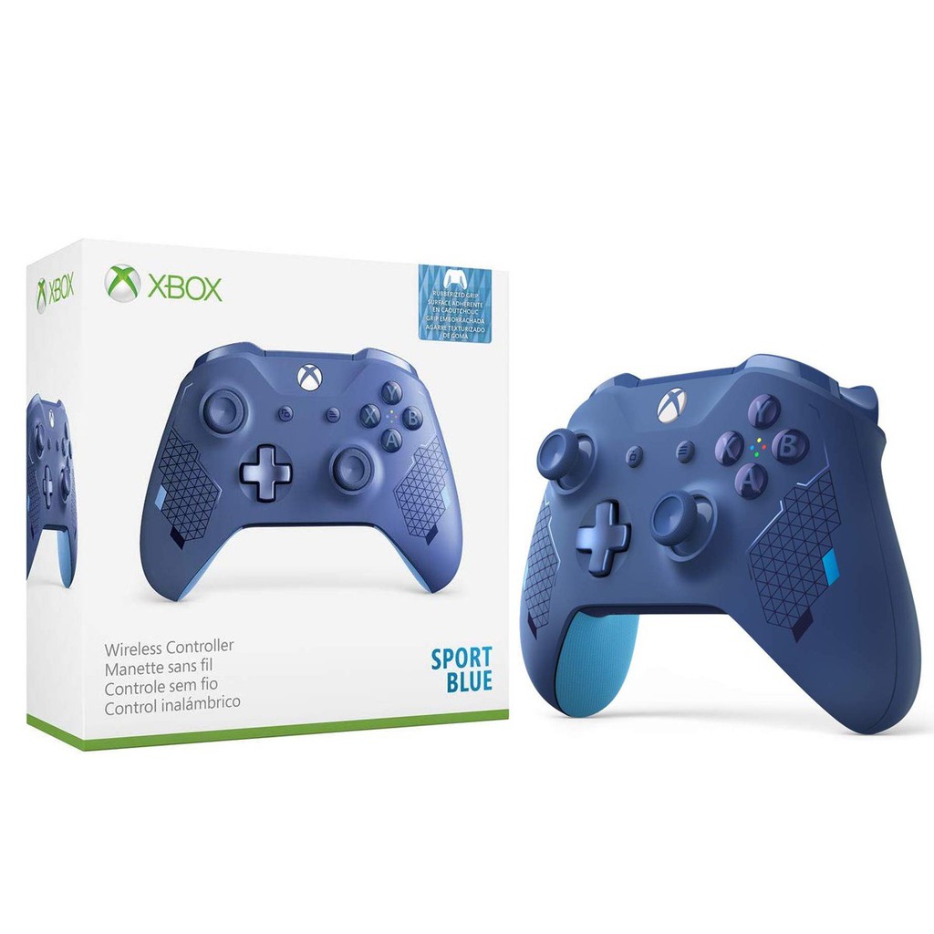 Tay XBox One S hàng nhập khẩu (Sport Blue)