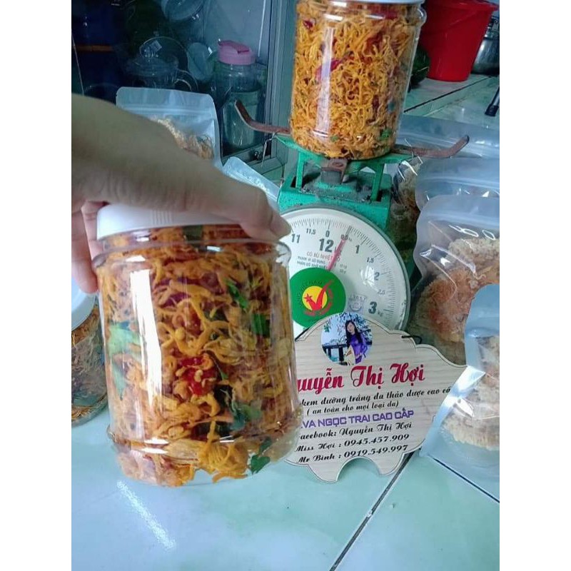 Khô Gà Lá Chanh Cay Ngon hủ 400g 100k NSX & HSD dưới đáy hủ | BigBuy360 - bigbuy360.vn