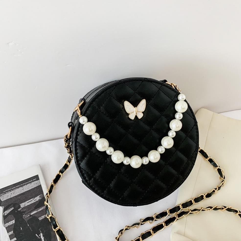 Túi xách nữ dáng tròn dây chuyền TX011 TX798 | BigBuy360 - bigbuy360.vn