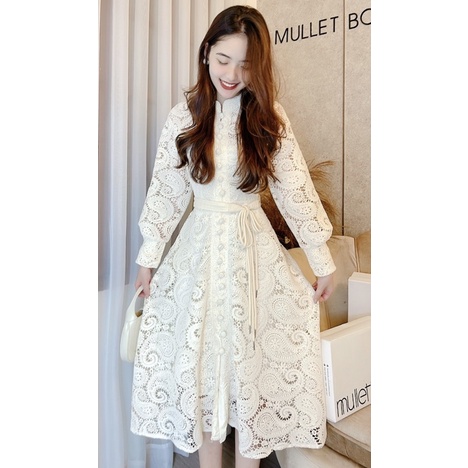 VÁY REN CÚC BỌC ĐAI THỪNG PREMIUM madebyMullet