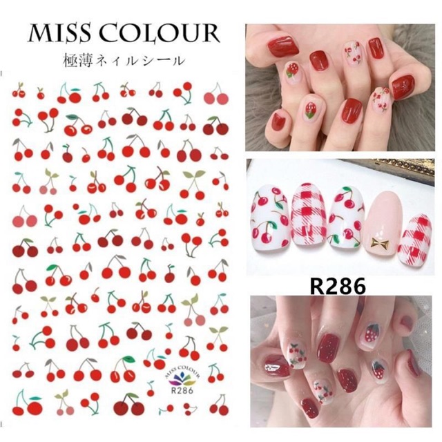 Sticker dán móng tay nail mẫu mới