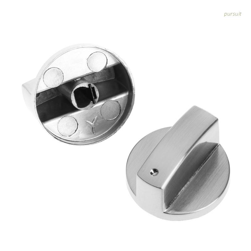 Set 2 Nút Công Tắc Bếp Ga Bằng Kim Loại Mới