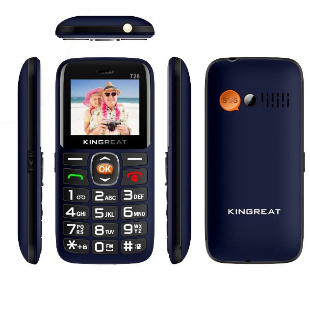 Điện thoại Kingreat T28 - Loa to - 2 sim - Hàng chính hãng - Bảo hành 12 tháng
