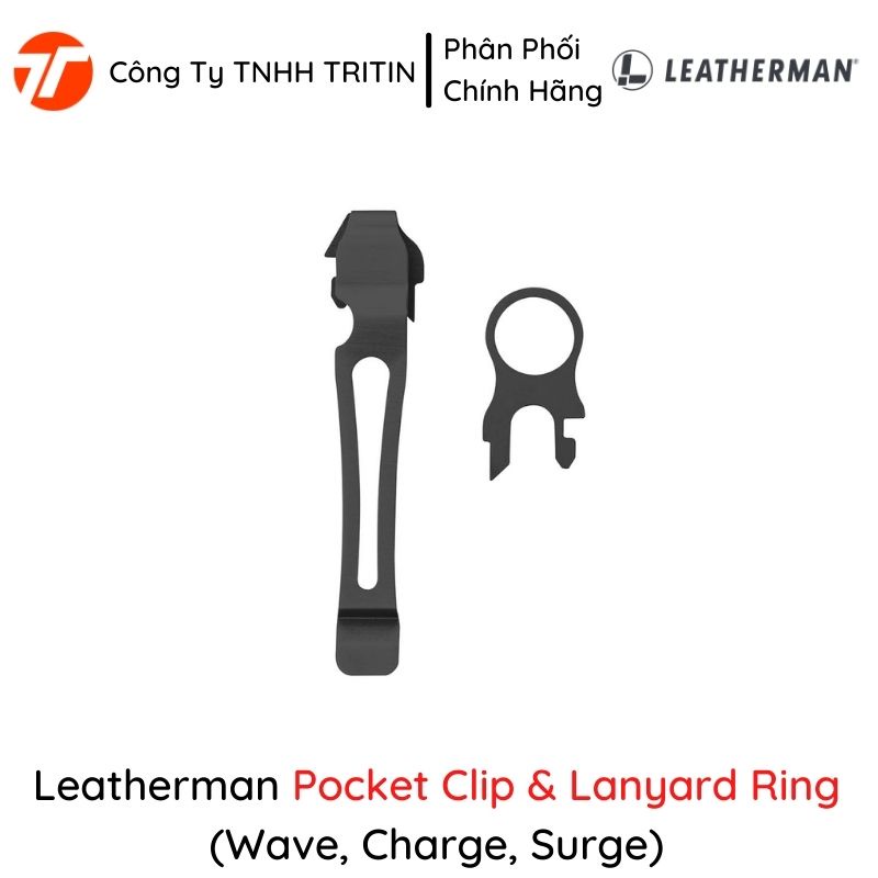Phụ Kiện Pocket Clip & Lanyard Ring (Wave, Charge, Surge) LEATHERMAN | TRITINCO