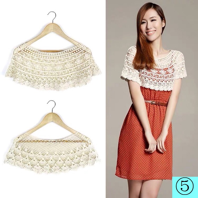 Áo Khoác Ren Lưới Thời Trang Mùa Hè Hàn Quốc Dành Cho Nữ